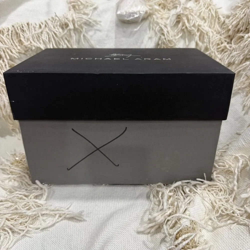 Michael Aram Ginkgo Medium Vase NEW in box 132118
